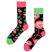Humor sokker voksen - FLAMINGO, size 43-46