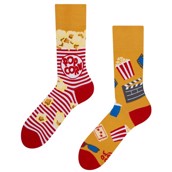 Humor sokker voksen - POPCORN, size 43-46